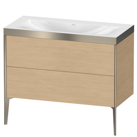 Furniture washbasin c-bonded with vanity floor standing, XV4711NB130P