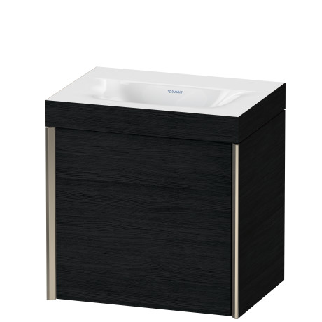 Furniture washbasin c-bonded with vanity wall mounted, XV4631NB116C
