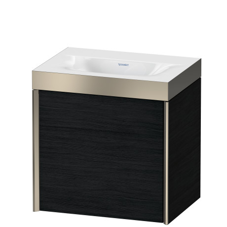 Furniture washbasin c-bonded with vanity wall mounted, XV4631NB116P