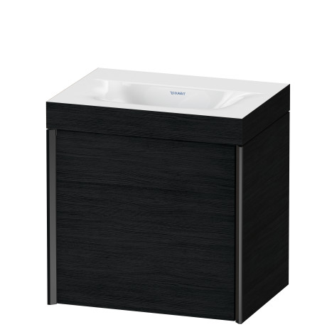 Furniture washbasin c-bonded with vanity wall mounted, XV4631NB216C