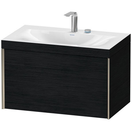 Furniture washbasin c-bonded with vanity wall mounted, XV4610EB116C