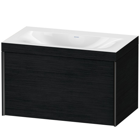 Furniture washbasin c-bonded with vanity wall mounted, XV4610NB216C
