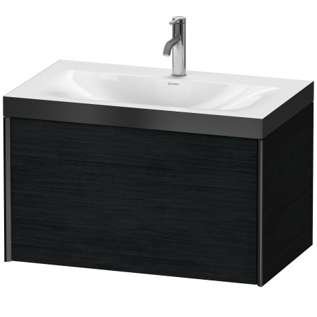 Furniture washbasin c-bonded with vanity wall mounted, XV4610OB216P