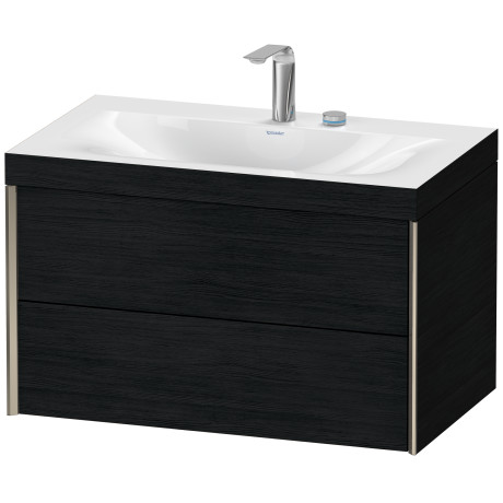 Furniture washbasin c-bonded with vanity wall mounted, XV4615EB116C