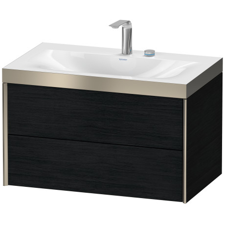 Furniture washbasin c-bonded with vanity wall mounted, XV4615EB116P