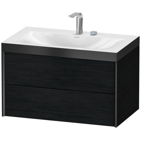 Furniture washbasin c-bonded with vanity wall mounted, XV4615EB216P