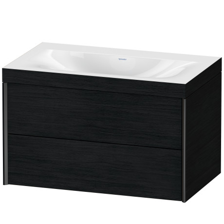 Furniture washbasin c-bonded with vanity wall mounted, XV4615NB216C