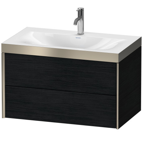 Furniture washbasin c-bonded with vanity wall mounted, XV4615OB116P