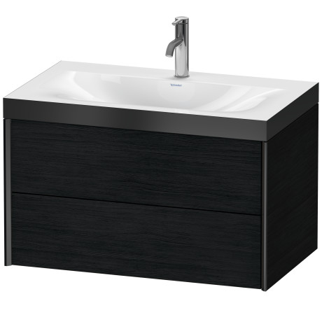 Furniture washbasin c-bonded with vanity wall mounted, XV4615OB216P