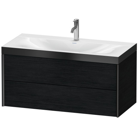 Furniture washbasin c-bonded with vanity wall mounted, XV4616OB216P