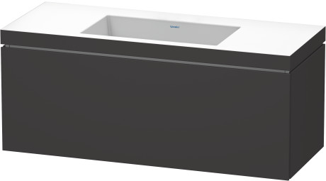 Furniture washbasin c-bonded with vanity wall mounted, LC6919N8080 furniture washbasin Vero Air included