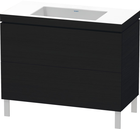 Lavabo pour meuble c-bonded avec meuble sous lavabo à poser, LC6938N1616 lavabo pour meuble Vero Air inclus