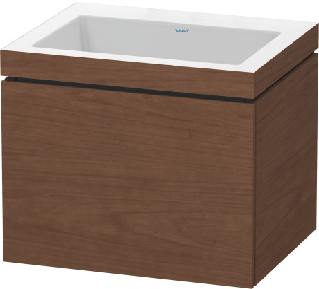 Furniture washbasin c-bonded with vanity wall mounted, LC6916N1313 furniture washbasin Vero Air included