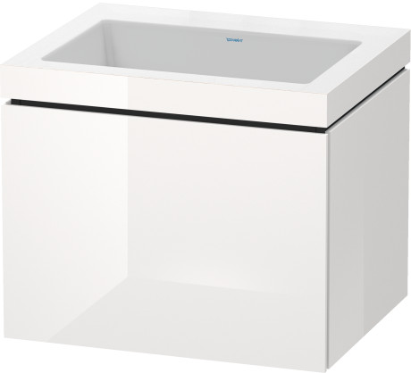 Furniture washbasin c-bonded with vanity wall mounted, LC6916N2222 furniture washbasin Vero Air included