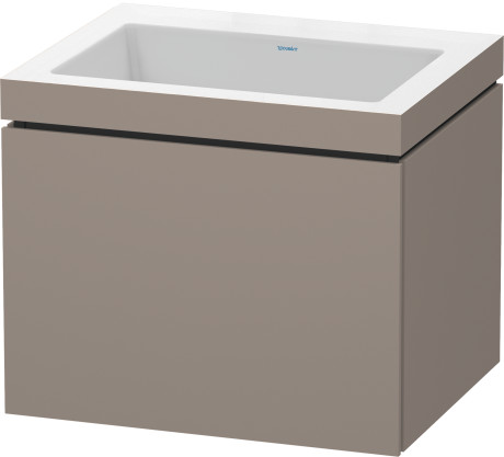 Furniture washbasin c-bonded with vanity wall mounted, LC6916N4343 furniture washbasin Vero Air included