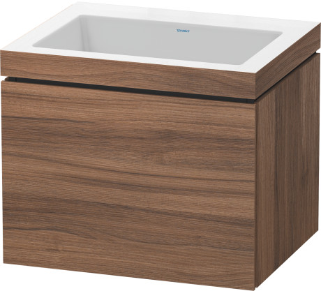 Furniture washbasin c-bonded with vanity wall mounted, LC6916N7979 furniture washbasin Vero Air included