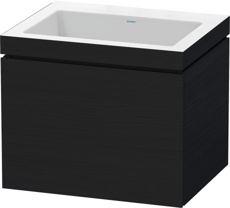 Furniture washbasin c-bonded with vanity wall mounted, LC6916N1616 furniture washbasin Vero Air included