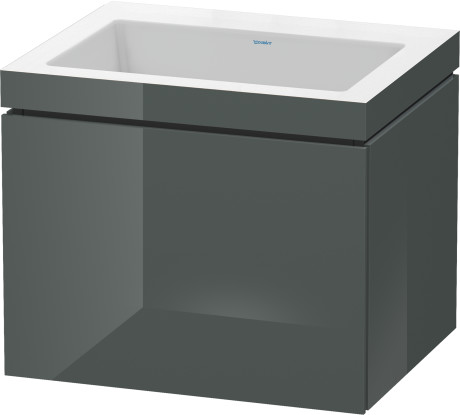 Furniture washbasin c-bonded with vanity wall mounted, LC6916N3838 furniture washbasin Vero Air included