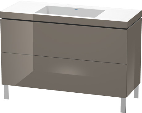 Lavabo pour meuble c-bonded avec meuble sous lavabo à poser, LC6939N8989 lavabo pour meuble Vero Air inclus