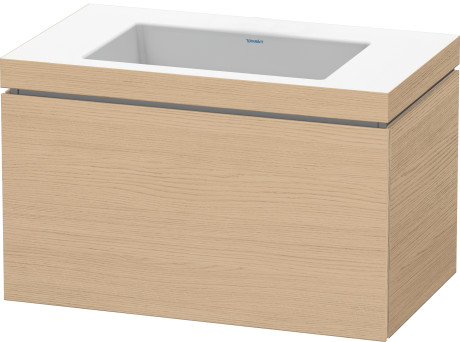 Furniture washbasin c-bonded with vanity wall mounted, LC6917N3030 furniture washbasin Vero Air included