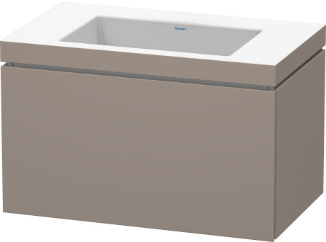 Furniture washbasin c-bonded with vanity wall mounted, LC6917N4343 furniture washbasin Vero Air included