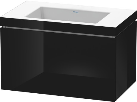 Furniture washbasin c-bonded with vanity wall mounted, LC6917N4040 furniture washbasin Vero Air included