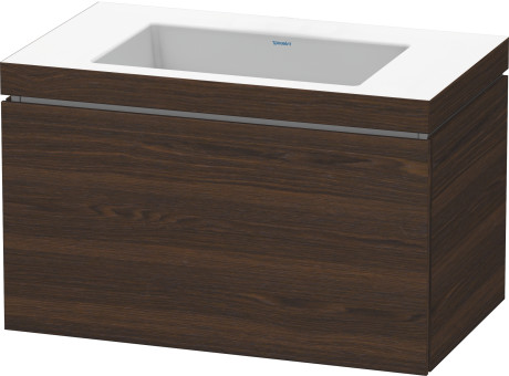 Furniture washbasin c-bonded with vanity wall mounted, LC6917N6969 furniture washbasin Vero Air included
