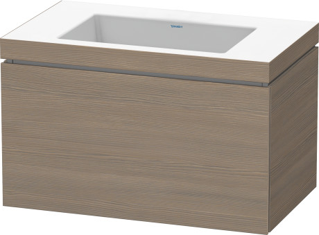 Furniture washbasin c-bonded with vanity wall mounted, LC6917N3535 furniture washbasin Vero Air included
