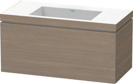 Furniture washbasin c-bonded with vanity wall mounted, LC6918N3535 furniture washbasin Vero Air included