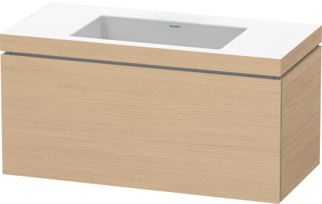 Furniture washbasin c-bonded with vanity wall mounted, LC6918N3030 furniture washbasin Vero Air included
