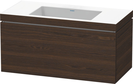 Furniture washbasin c-bonded with vanity wall mounted, LC6918N6969 furniture washbasin Vero Air included