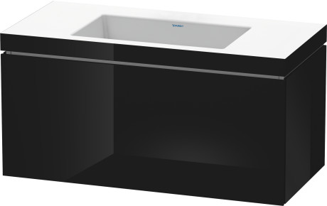 Furniture washbasin c-bonded with vanity wall mounted, LC6918N4040 furniture washbasin Vero Air included