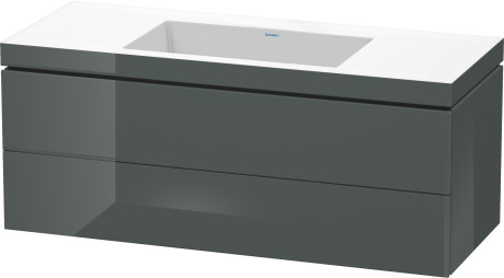 Furniture washbasin c-bonded with vanity wall mounted, LC6929N3838 furniture washbasin Vero Air included