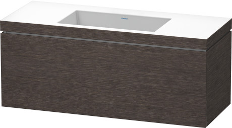 Furniture washbasin c-bonded with vanity wall mounted, LC6919N7272 furniture washbasin Vero Air included