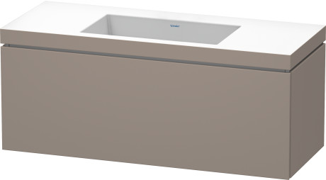 Furniture washbasin c-bonded with vanity wall mounted, LC6919N4343 furniture washbasin Vero Air included