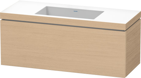 Furniture washbasin c-bonded with vanity wall mounted, LC6919N3030 furniture washbasin Vero Air included