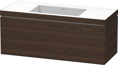 Furniture washbasin c-bonded with vanity wall mounted, LC6919N6969 furniture washbasin Vero Air included