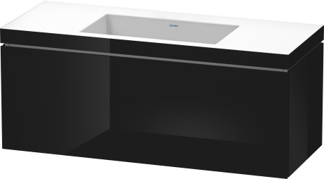 Furniture washbasin c-bonded with vanity wall mounted, LC6919N4040 furniture washbasin Vero Air included
