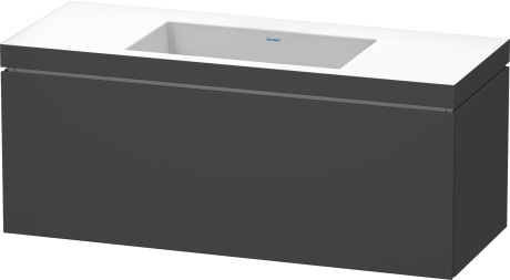 Furniture washbasin c-bonded with vanity wall mounted, LC6919N4949 furniture washbasin Vero Air included