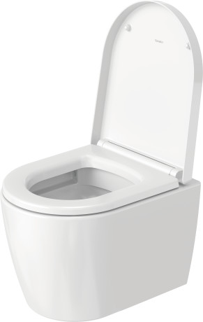Závěsné WC Compact Duravit Rimless®, 2530092600 vnitřní barva Bílá, vnější barva Bílá hedvábný mat, 4,5 l
