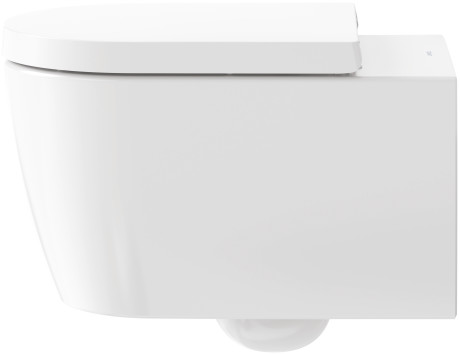 Toilet seat and cover, 0020012600 inside color White, outside color White Satin Matte