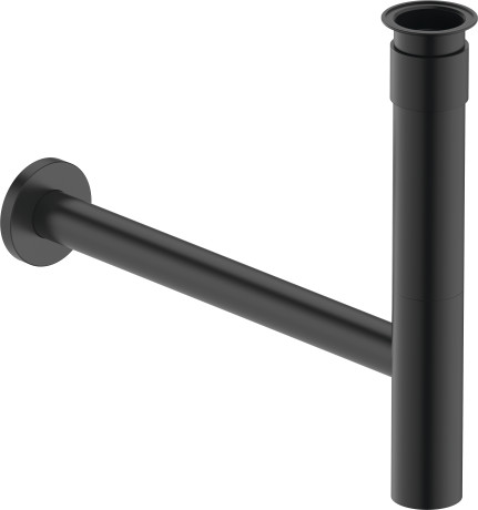 Design Siphon *, 0050364692 Black Matte, incl. vertical lever pop-up drain