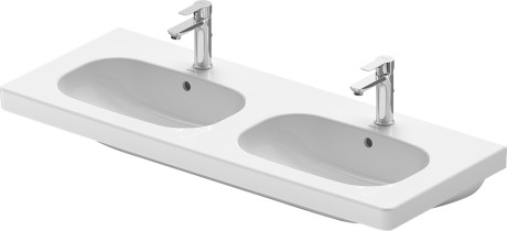 D-Code - Double washbasin, double furniture washbasin