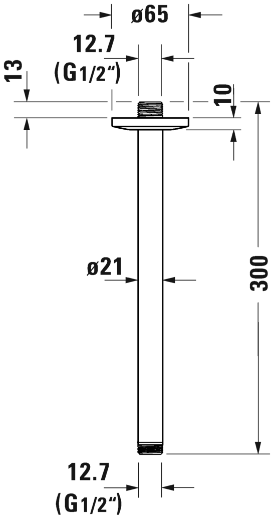 Ceiling connector, UV0670026