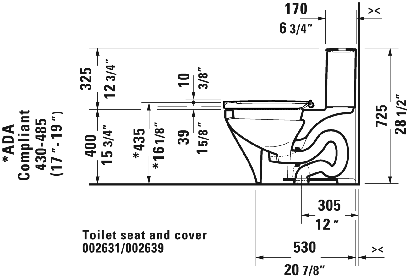 One-Piece toilet, 215701
