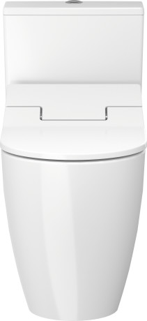 One-Piece toilet Duravit Rimless for SensoWash®, 2173510001 1.32/0.92 gpf, with dual flush mechanism, ADA height