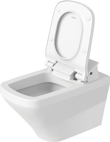 SensoWash® Slim shower-toilet seat for DuraStyle*, 611200001001300 AC 100-120V, 50-60 Hz, individual adjustment of water temperature, spray wand position and water spray intensity, seat and lid easily removable with one hand