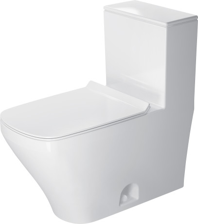 One-Piece toilet, 21570100U3 1.28 gpf, with single flush mechanism with side lever left