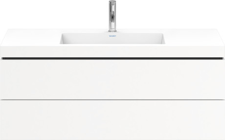 Furniture washbasin c-bonded with vanity wall-mounted, LC6929O1818 furniture washbasin Vero Air included
