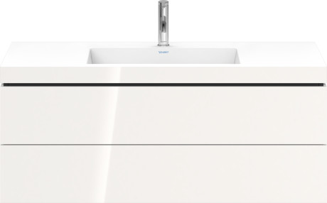 Furniture washbasin c-bonded with vanity wall-mounted, LC6929O2222 furniture washbasin Vero Air included